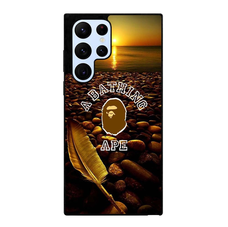 BATHING APE SUNSET Samsung Galaxy S22 Ultra Case Cover