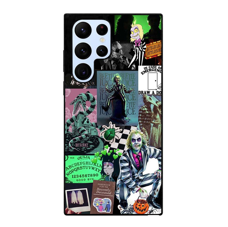 BEETLEJUICE TIM BURTON COLLAGE Samsung Galaxy S22 Ultra Case Cover