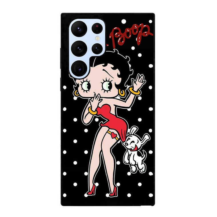 BETTY BOOP POLKA DOT CARTOON  Samsung Galaxy S22 Ultra Case Cover