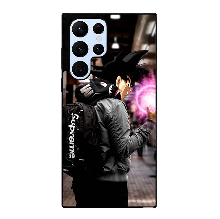 BLACK GOKU SUPREME Samsung Galaxy S22 Ultra Case Cover