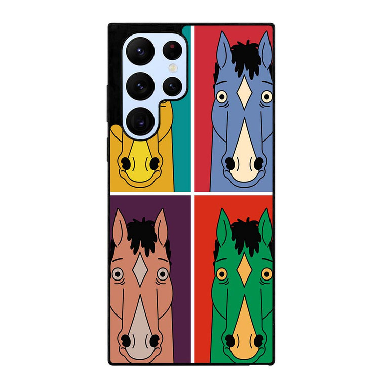 BOJACK HORSEMAN COLORFULL COLLAGE Samsung Galaxy S22 Ultra Case Cover