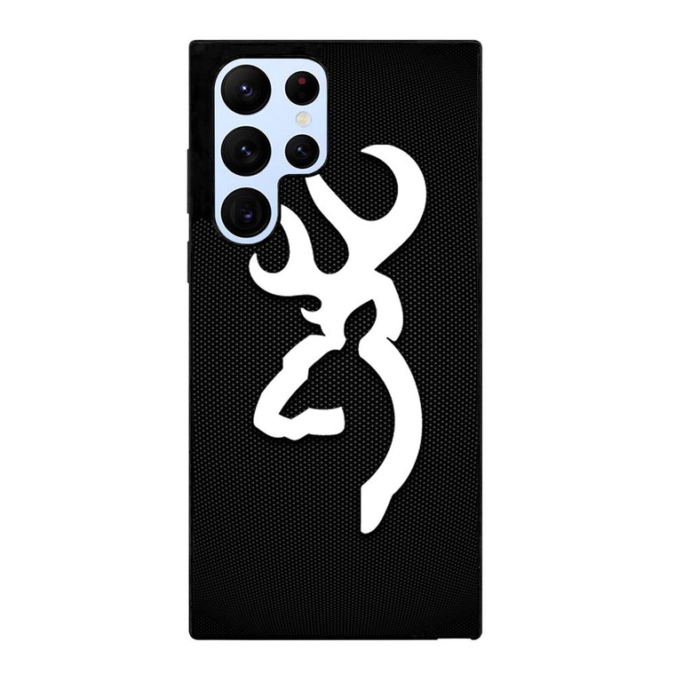 BROWNING ARMS METAL LOGO Samsung Galaxy S22 Ultra Case Cover