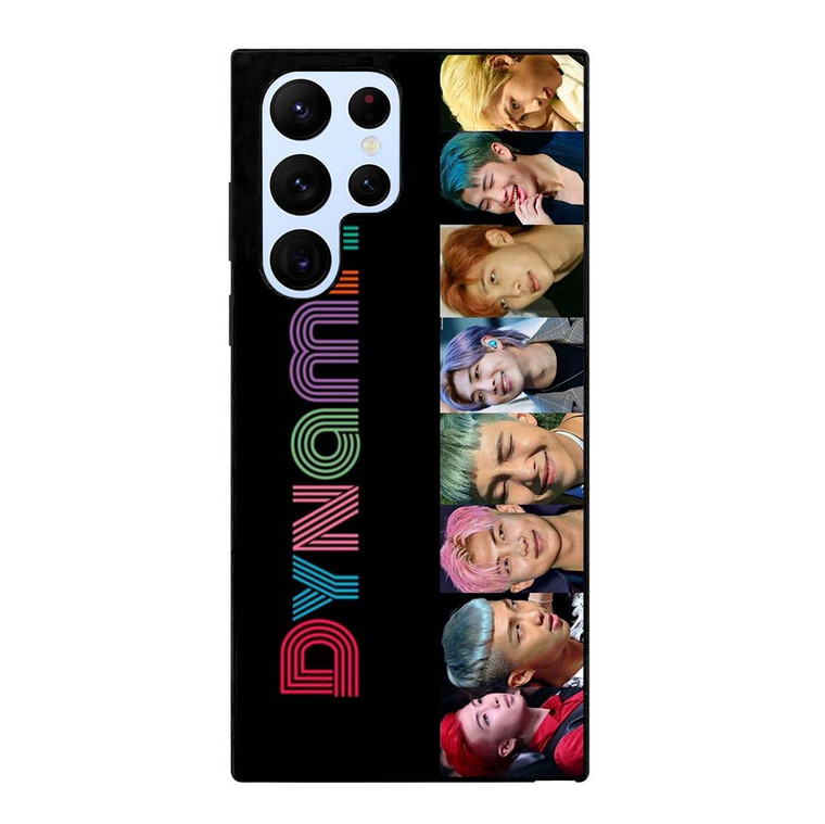 BTS DYNAMITE MEMBER COLLAGE Samsung Galaxy S22 Ultra Case Cover
