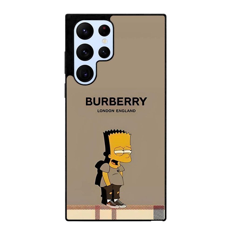 BURBERRY LONDON THE SIMPSONS Samsung Galaxy S22 Ultra Case Cover