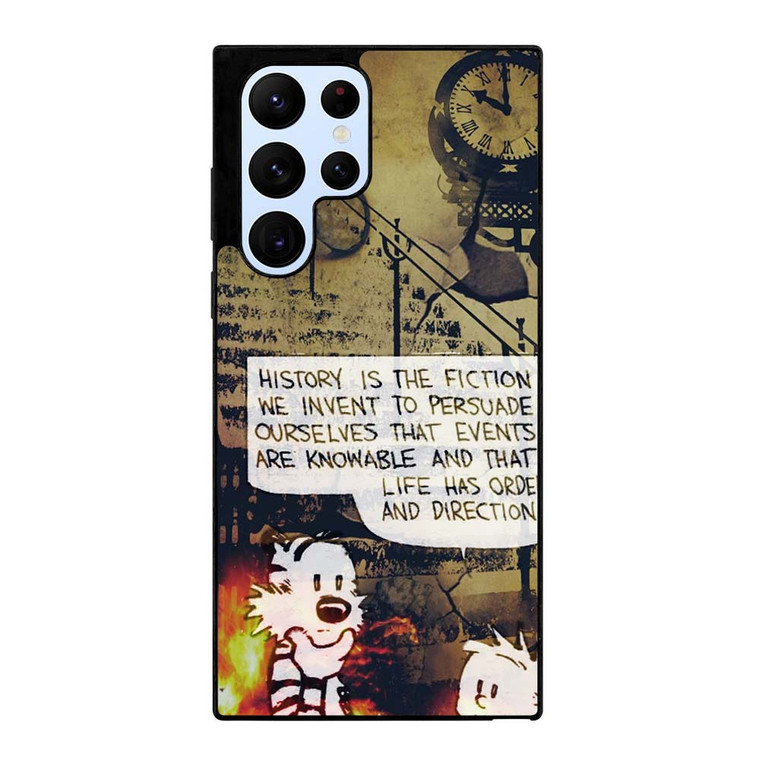CALVIN AND HOBBES CLASSIC QUOTES Samsung Galaxy S22 Ultra Case Cover