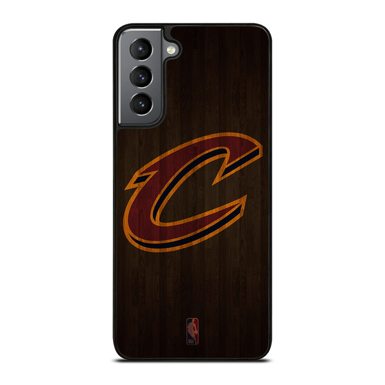CLEVELAND CAVALIERS BASKETBALL COURT NBA Samsung Galaxy S21 Plus Case Cover