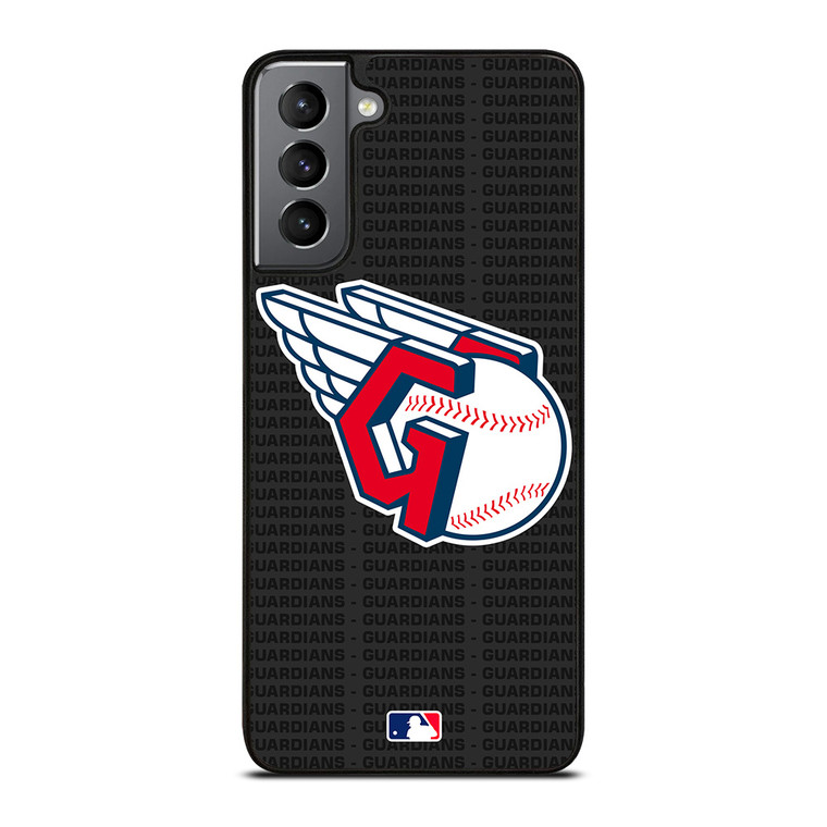 CLEVELAND GUARDIANS BASEBALL BLACK Samsung Galaxy S21 Plus Case Cover