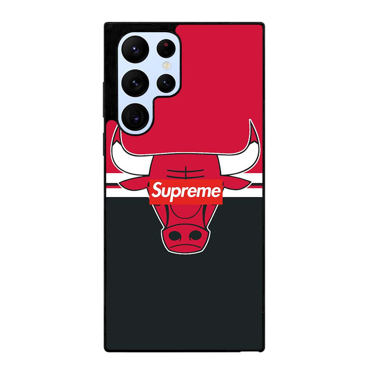 CHICAGO BULLS SUPREME LOGO Samsung Galaxy S22 Ultra Case Cover