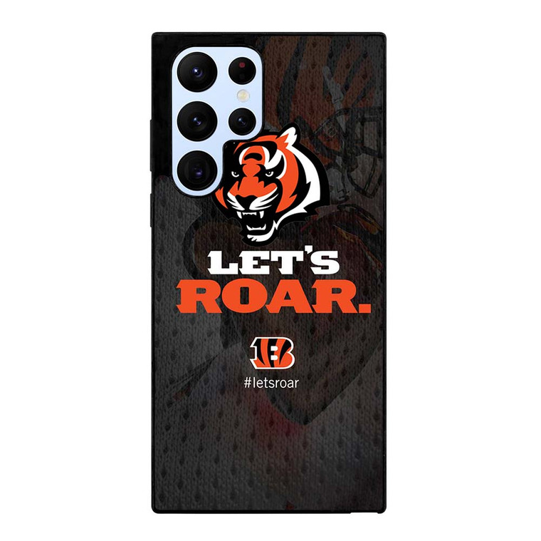 CINCINNATI BENGALS NFL Samsung Galaxy S22 Ultra Case Cover