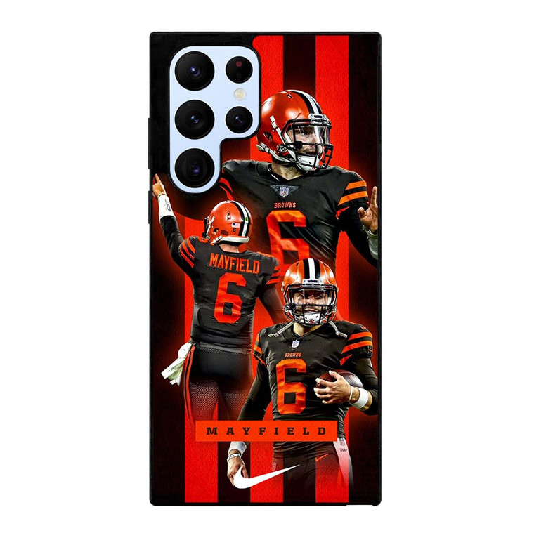 CLEVELAND BROWNS BAKER MAYFIELD 6 Samsung Galaxy S22 Ultra Case Cover