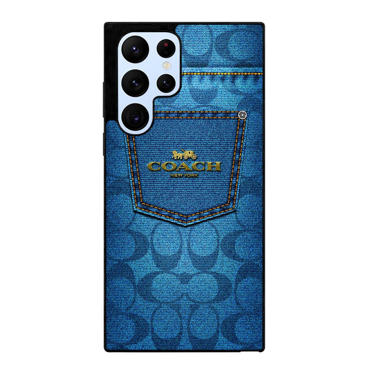 COACH JEANS Samsung Galaxy S22 Ultra Case Cover