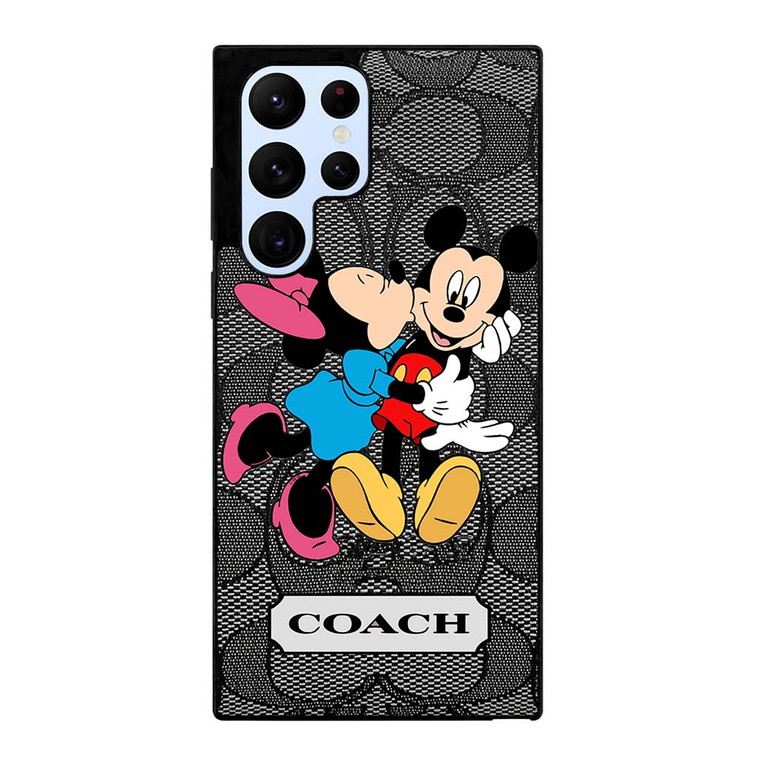 COACH MINNIE MICKEY MOUSE KISS Samsung Galaxy S22 Ultra Case Cover