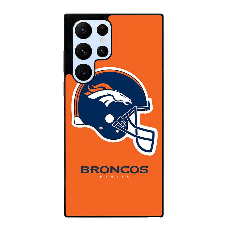 DENVER BRONCOS NFL HELMET Samsung Galaxy S22 Ultra Case Cover