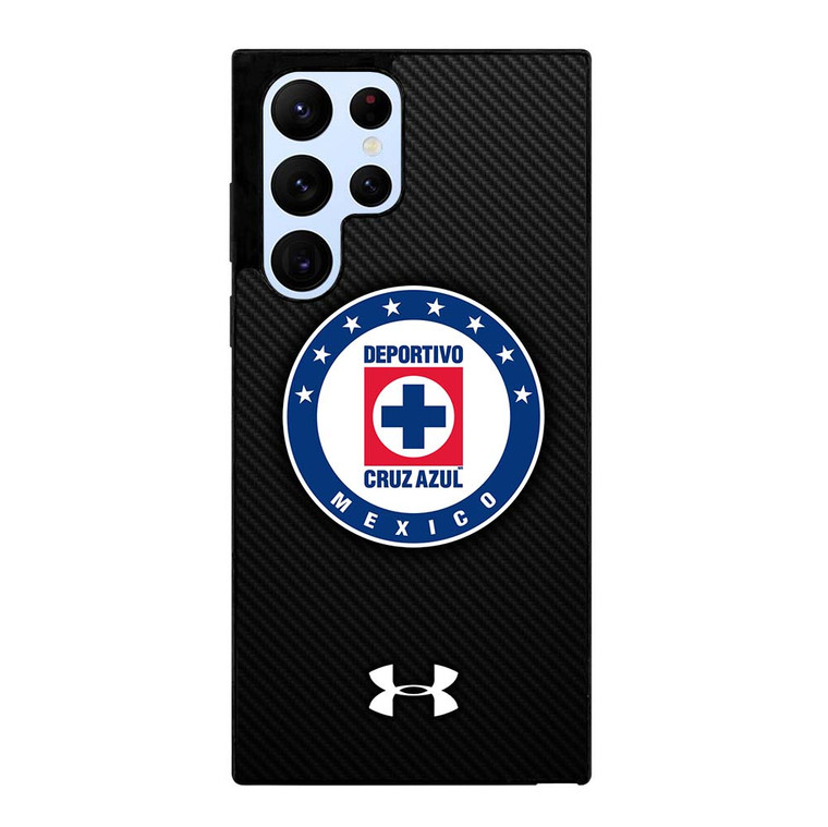 DEPORTIVO CRUZ AZUL CARBON LOGO Samsung Galaxy S22 Ultra Case Cover DEPORTIVO CRUZ AZUL CARBON LOGO Samsung Galaxy S22 Ultra Case Cover