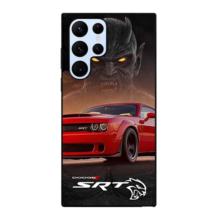 DODGE SRT DEMON CAR LOGO Samsung Galaxy S22 Ultra Case Cover