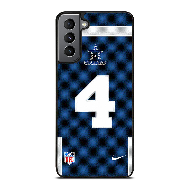 DALLAS COWBOYS DAK PRESCOTT 4 NFL NIKE Samsung Galaxy S21 Plus Case Cover
