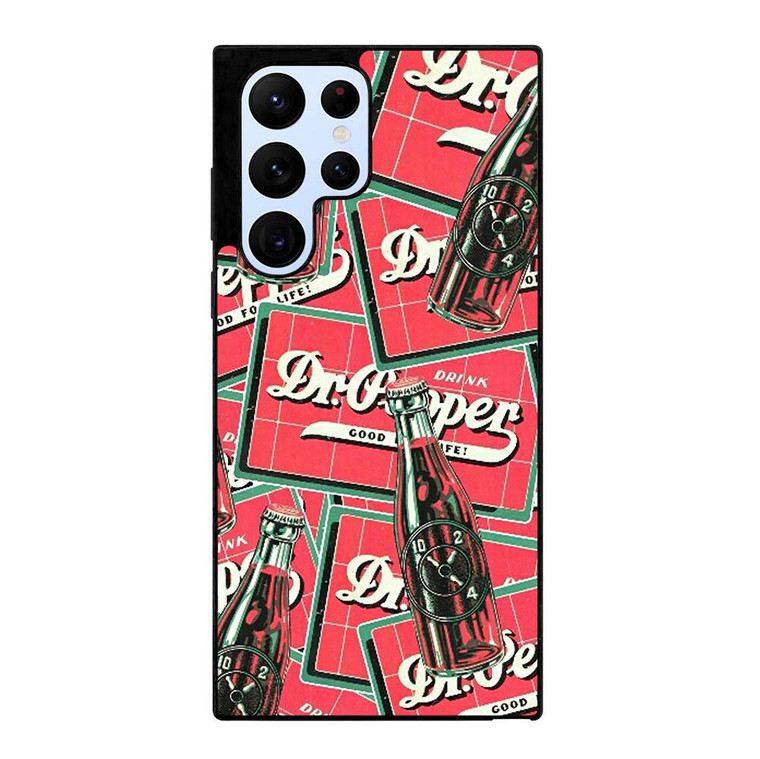 DR PEPPER SODA DRINK Samsung Galaxy S22 Ultra Case Cover DR PEPPER SODA DRINK Samsung Galaxy S22 Ultra Case Cover