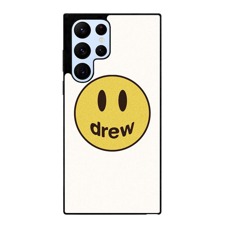 DREW SMILEY FACE LOGO Samsung Galaxy S22 Ultra Case Cover