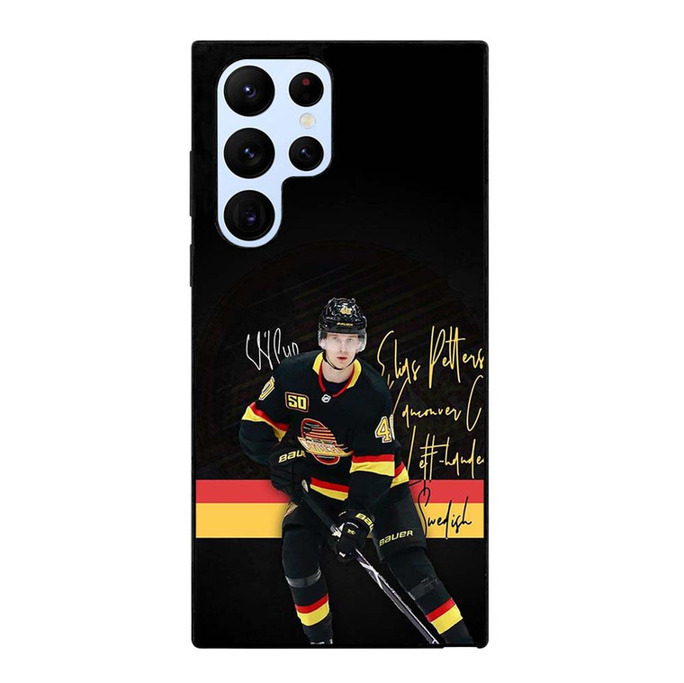 ELIAS PETTERSON VANCOUVER CANUCKS Samsung Galaxy S22 Ultra Case Cover