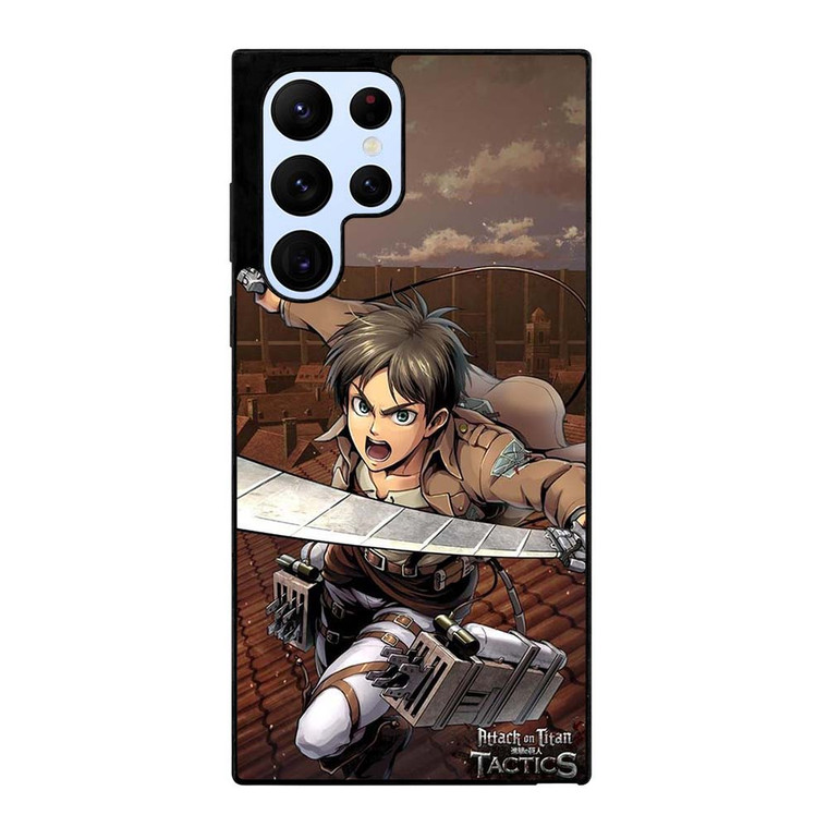 EREN YEAGER ATTACK ON TITAN TACTICS Samsung Galaxy S22 Ultra Case Cover