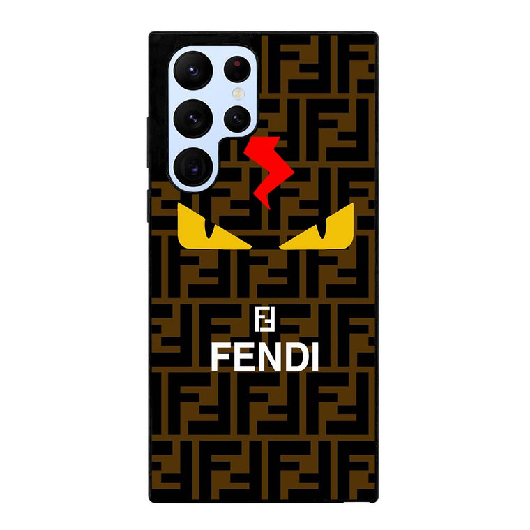FENDI ROMA EYES LOGO 2 Samsung Galaxy S22 Ultra Case Cover