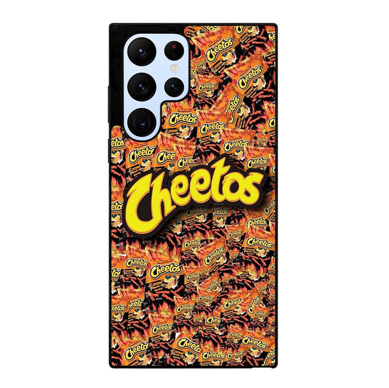 FLAMIN HOT CHEETOS COLLAGE Samsung Galaxy S22 Ultra Case Cover