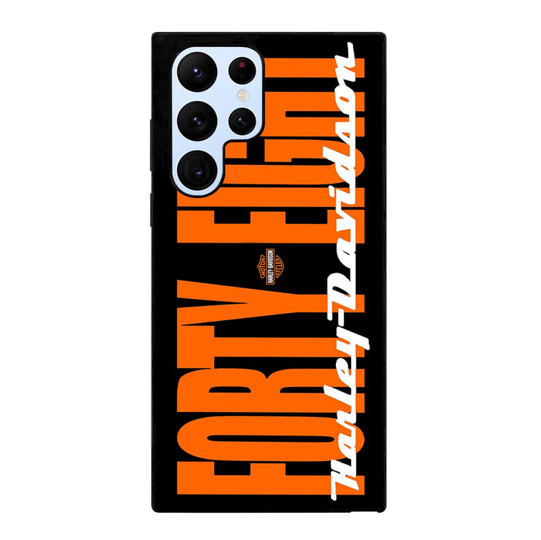 FORTY EIGHT LOGO HARLEY DAVIDSON Samsung Galaxy S22 Ultra Case Cover