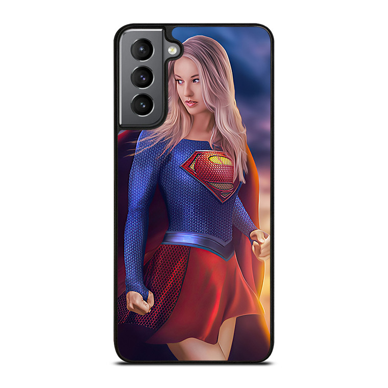 DC SUPERGIRL CARTOON Samsung Galaxy S21 Plus Case Cover