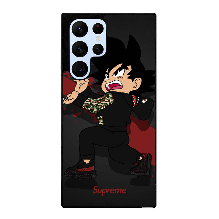GOKU KIDS BAPE SHARK SUPREME Samsung Galaxy S22 Ultra Case Cover