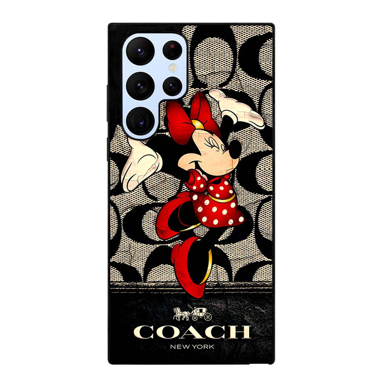HAPPY COACH MINNIY MOUSE Samsung Galaxy S22 Ultra Case Cover
