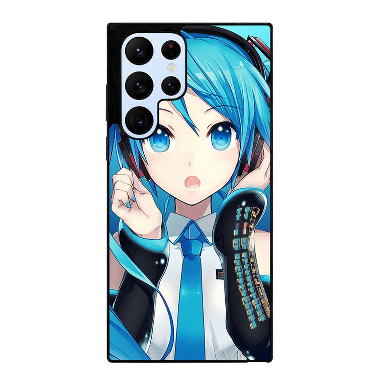 HATSUNE MIKU CUTE FACE Samsung Galaxy S22 Ultra Case Cover