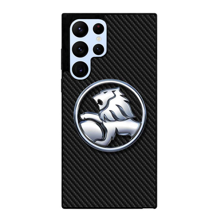 HOLDEN LOGO CARBON Samsung Galaxy S22 Ultra Case Cover