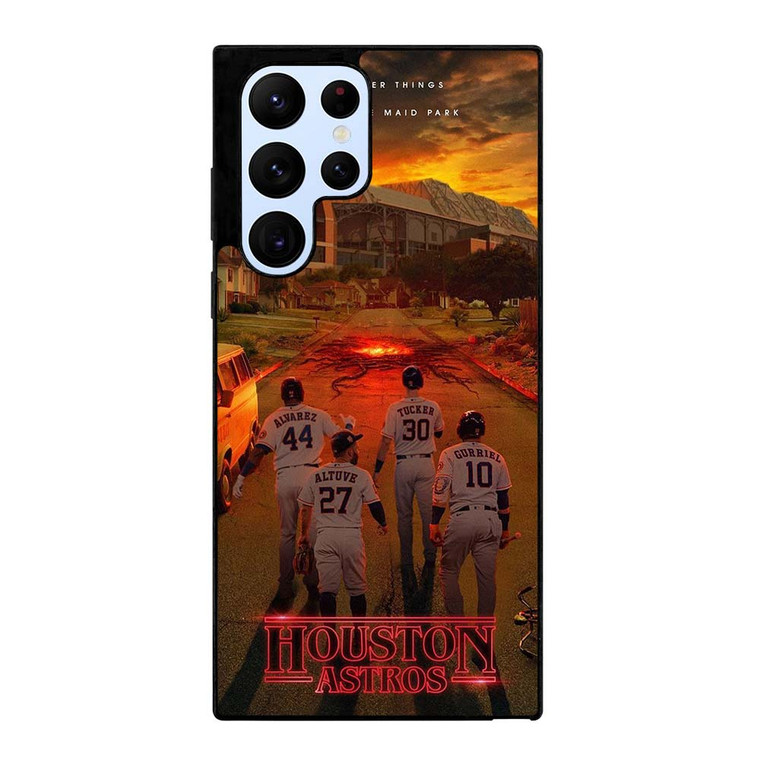 HOUSTON ASTROS STRANGER THINK Samsung Galaxy S22 Ultra Case Cover