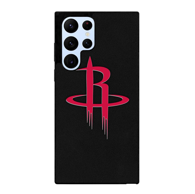 HOUSTON ROCKETS SUEDE LOGO Samsung Galaxy S22 Ultra Case Cover
