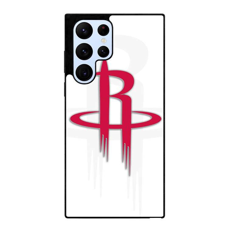 HOUSTON ROCKETS WHITE LOGO Samsung Galaxy S22 Ultra Case Cover