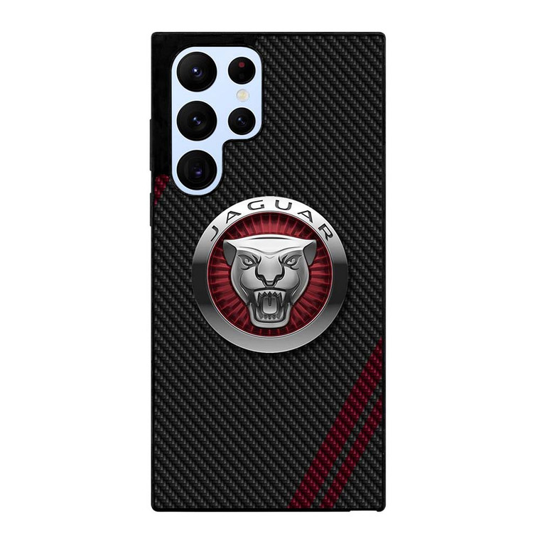 JAGUAR CARBON STRIPE LOGO Samsung Galaxy S22 Ultra Case Cover