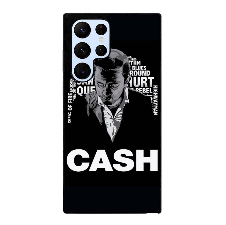 JOHNNY CASH MIDDLE CLIPART Samsung Galaxy S22 Ultra Case Cover