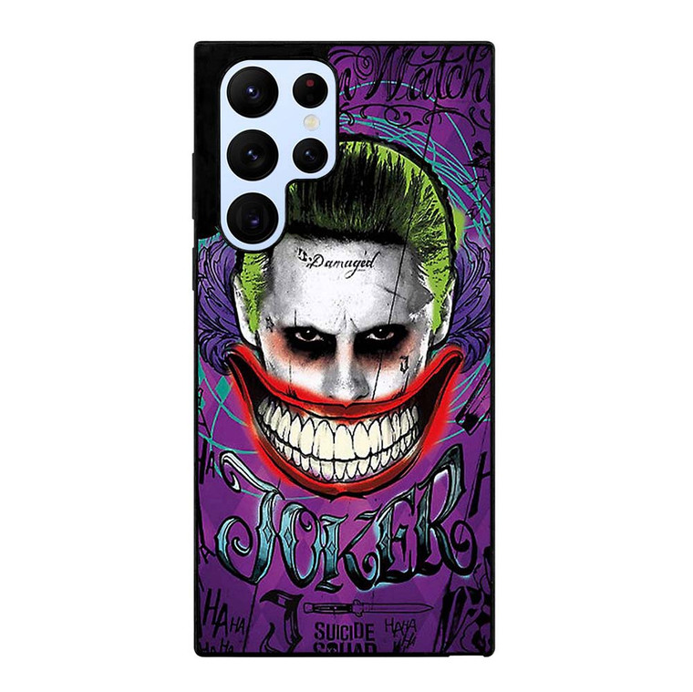 JOKER SUICIDE SQUAD ART Samsung Galaxy S22 Ultra Case Cover