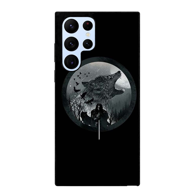 JON SNOW WOLF Samsung Galaxy S22 Ultra Case Cover