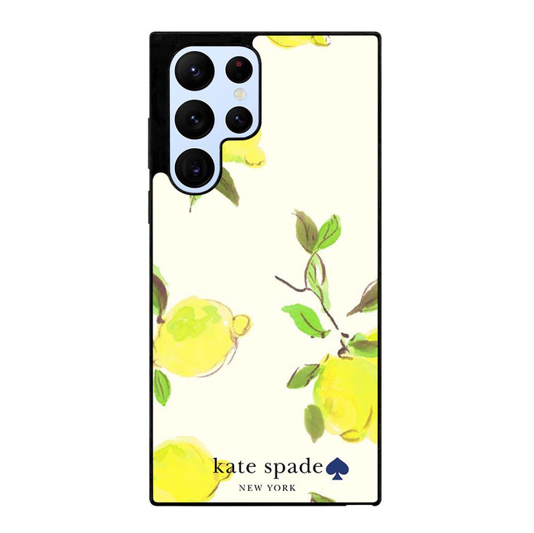 KATE SPADE NEW YORK LEMON Samsung Galaxy S22 Ultra Case Cover KATE SPADE NEW YORK LEMON Samsung Galaxy S22 Ultra Case Cover