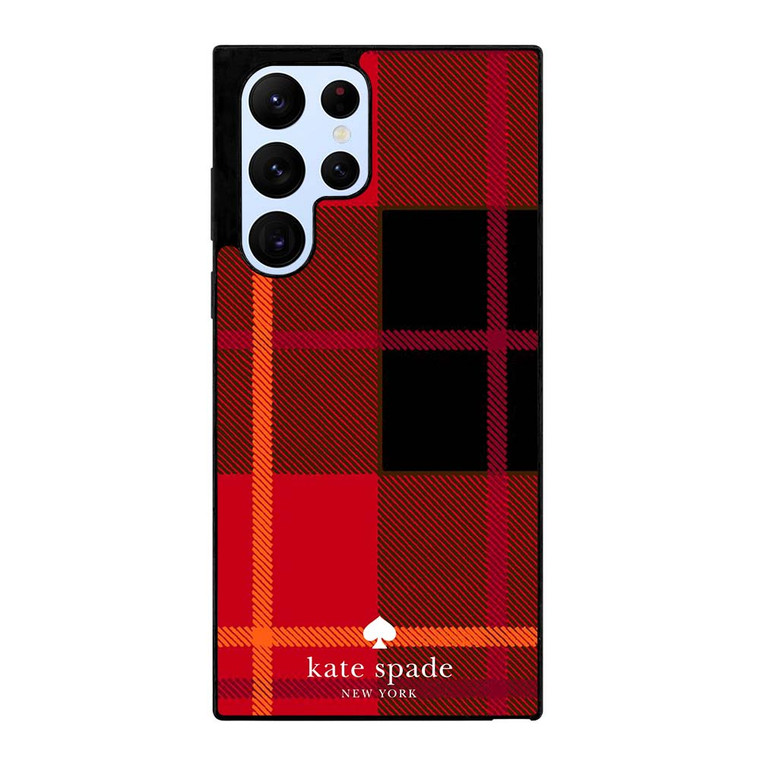KATE SPADE NEW YORK RED Samsung Galaxy S22 Ultra Case Cover