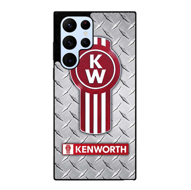 KENWORTH TRUCKS METAL PLATE Samsung Galaxy S22 Ultra Case Cover