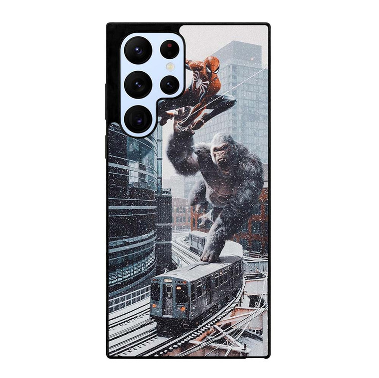 KINGKONG VS SPIDER Samsung Galaxy S22 Ultra Case Cover