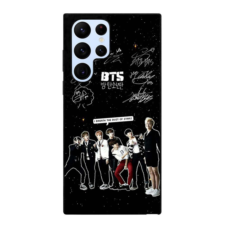 KPOP BANGTAN BOYS BTS SIGNATURE  Samsung Galaxy S22 Ultra Case Cover KPOP BANGTAN BOYS BTS SIGNATURE  Samsung Galaxy S22 Ultra Case Cover