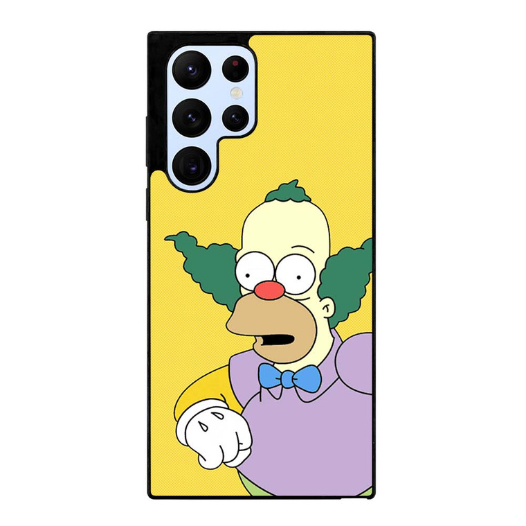 KRUSTY THE CLOWN CARTOON Samsung Galaxy S22 Ultra Case Cover KRUSTY THE CLOWN CARTOON Samsung Galaxy S22 Ultra Case Cover