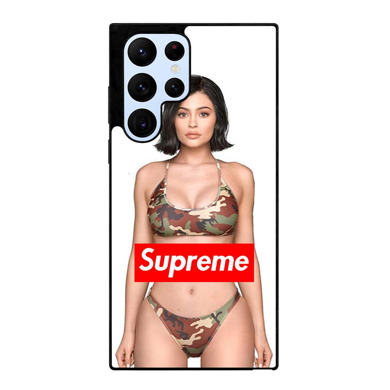 KYLIE JENNER SUPREME CAMO Samsung Galaxy S22 Ultra Case Cover KYLIE JENNER SUPREME CAMO Samsung Galaxy S22 Ultra Case Cover