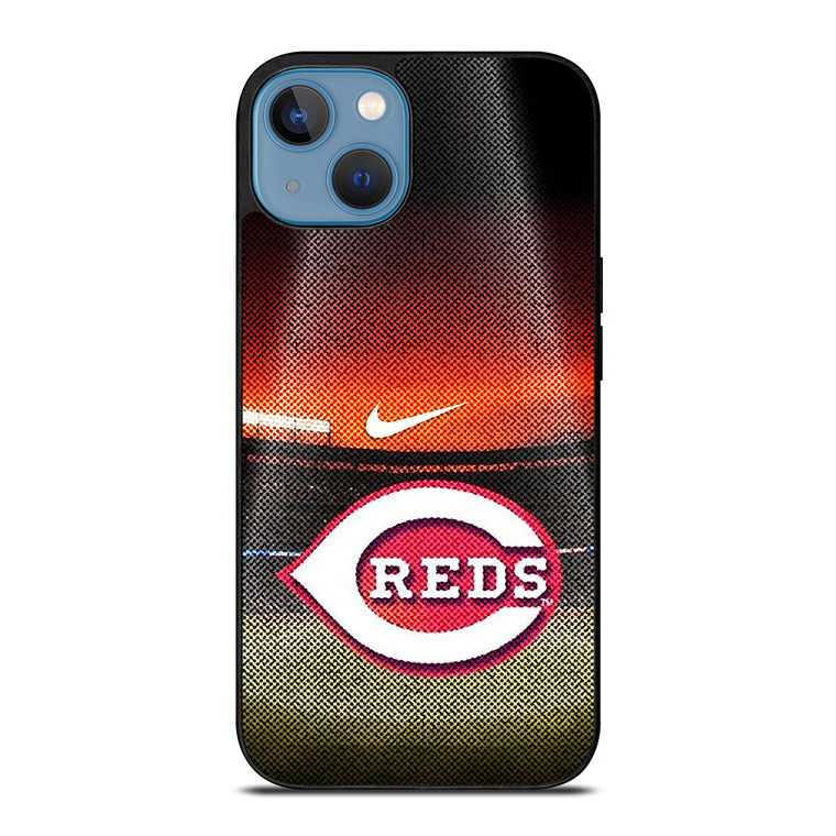 CINCINNATI RED MLB BASEBALL LOGO iPhone 13 Case Cover