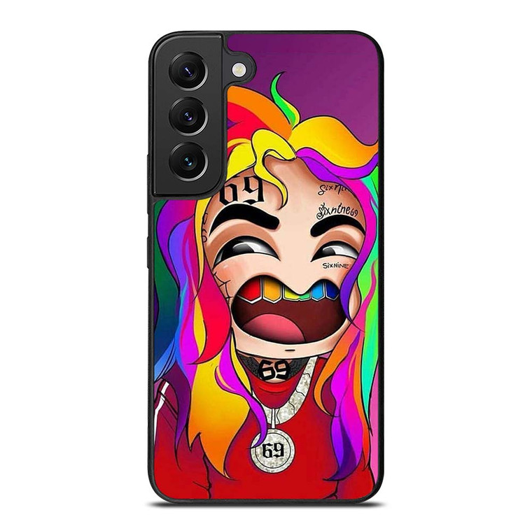 6IX9INE SIX NINE FACE CARTOON Samsung Galaxy S22 Plus Case Cover