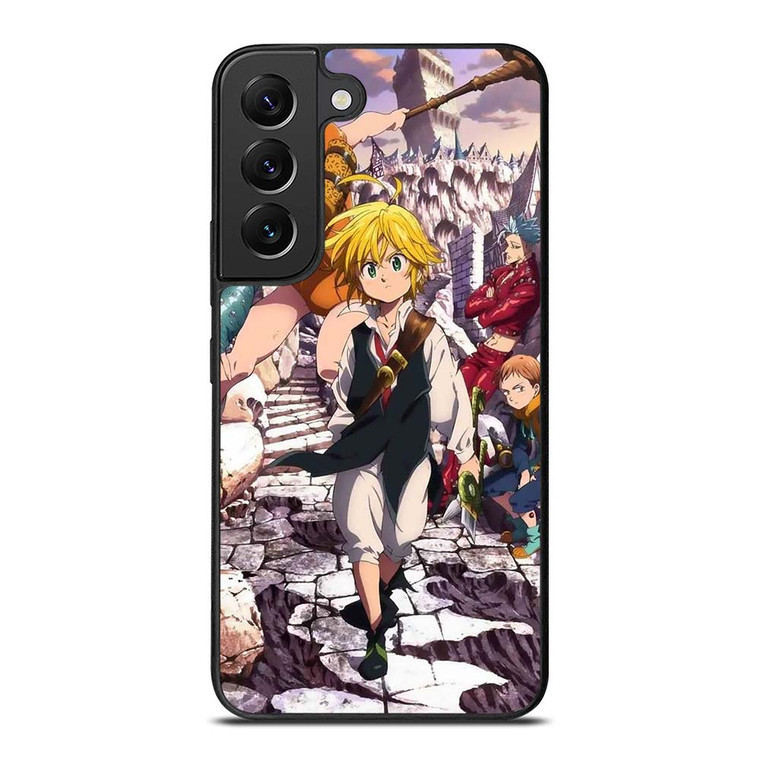 7 DEADLY SINS MELIODAS AND FRIEND Samsung Galaxy S22 Plus Case Cover