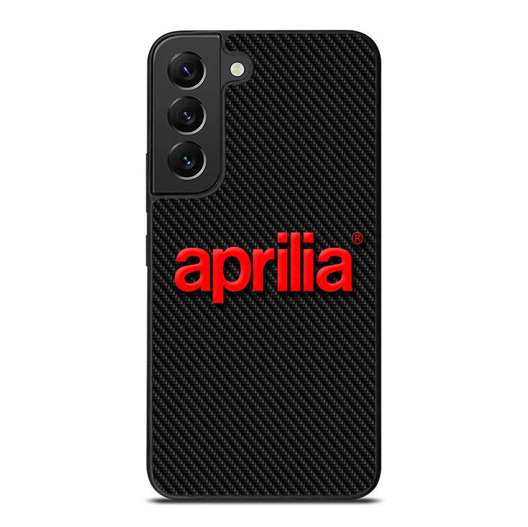 APRILIA MOTOR CARBON LOGO Samsung Galaxy S22 Plus Case Cover